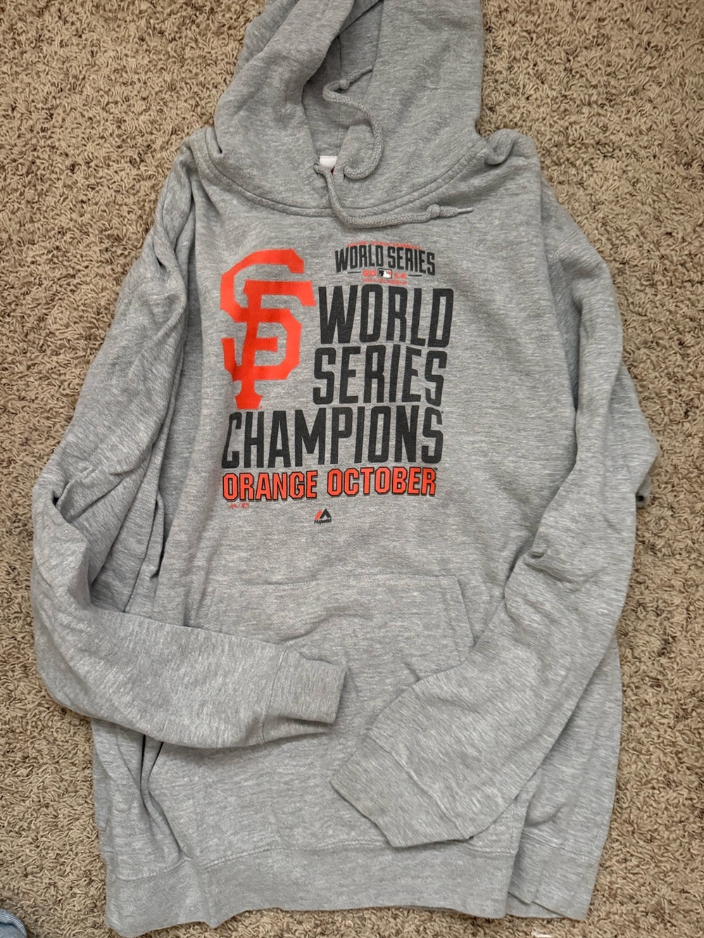 Vintage SF Giants hoodie- WS champions 2014